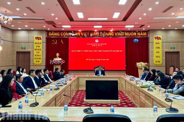 Đảng bộ Cục XI: Quán triệt Nghị quyết Đại hội XIV của Đảng bằng nhiều hình thức linh hoạt, phù hợp