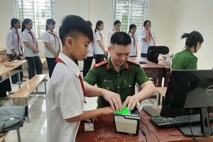 Thanh Hoá: Tăng tốc cấp định danh điện tử mức 2 cho học sinh