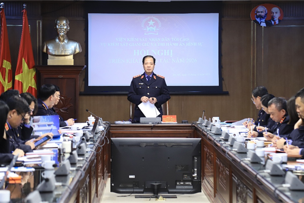 VKSND tối cao ban hành kế hoạch kiểm tra công tác đặc xá năm 2026
