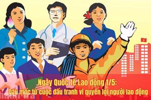 Ngày Quốc tế Lao động 1/5: Dấu mốc từ cuộc đấu tranh vì quyền lợi người lao động