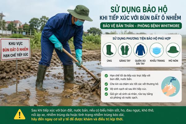 Bộ Y tế cảnh báo bệnh Whitmore: Diễn biến nặng, nguy cơ tử vong cao nếu chủ quan