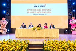 BAC A BANK đặt mục tiêu lợi nhuận đến 1.650 tỷ đồng trong năm 2026