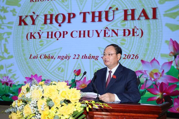 Kỳ họp thứ 2 HĐND tỉnh Lai Châu khoá XVI thông qua 14 nghị quyết