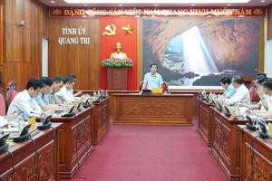 Quảng Trị quyết liệt xử lý các dự án chậm tiến độ để chống lãng phí