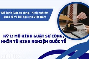 Kỳ 1: Mô hình Luật sư công, nhìn từ kinh nghiệm quốc tế