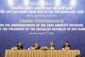 Toà án Nhân dân Tối cao hướng dẫn về việc triển khai thực hiện quyết định của Chủ tịch nước về đặc xá năm 2026