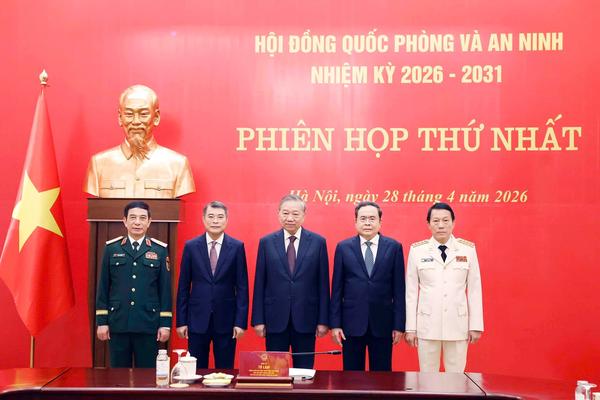Phiên họp thứ nhất Hội đồng Quốc phòng và An ninh nhiệm kỳ 2026 - 2031