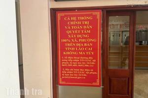 100% cán bộ, người lao động Thanh tra Lào Cai cam kết không vi phạm pháp luật về ma túy