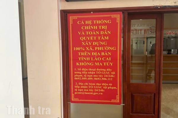 100% cán bộ, người lao động Thanh tra Lào Cai cam kết không vi phạm pháp luật về ma túy