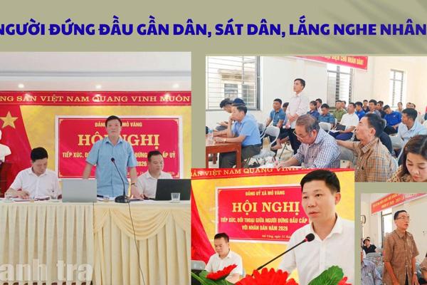 Mỏ Vàng xây “thành lũy mềm” từ lòng dân