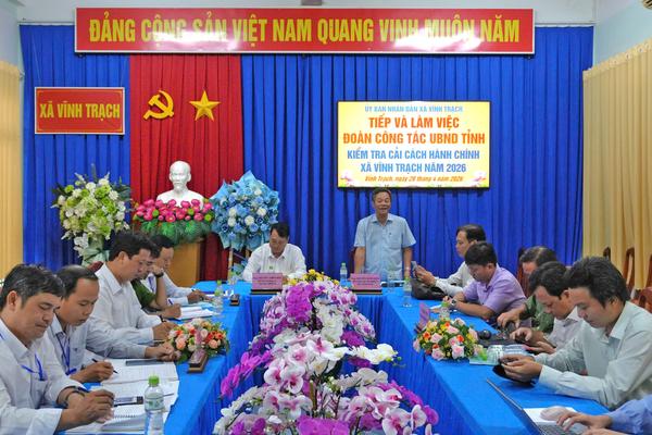 An Giang phấn đấu vào nhóm 10/34 địa phương dẫn đầu chỉ số cải cách hành chính