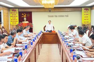 Tổng Thanh tra Chính phủ Nguyễn Quốc Đoàn: Tập trung tháo gỡ vướng mắc, đẩy nhanh tiến độ nhiệm vụ trọng tâm