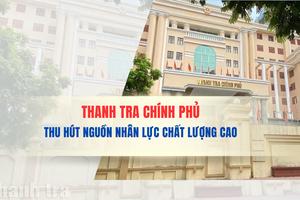 Thanh tra Chính phủ thu hút nguồn nhân lực chất lượng cao