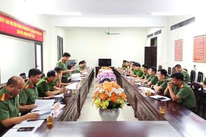 Thanh tra Công an Ninh Bình: Công bố quyết định thanh tra một số đơn vị