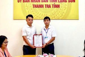 Thanh tra tỉnh Lạng Sơn: Tiếp nhận và bổ nhiệm cán bộ