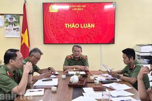 Chi bộ 8, Thanh tra Bộ Công an: Tiên phong đưa Nghị quyết Đại hội XIV vào thực tiễn