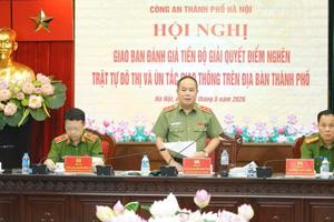 Công an Hà Nội: Vi phạm đô thị tái diễn, sẽ xem xét trách nhiệm người đứng đầu