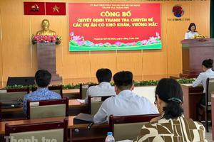 TPHCM: Thanh tra chuyên đề để gỡ vướng cho 100 dự án tồn đọng kéo dài