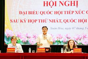 Đoàn Đại biểu Quốc hội tỉnh Phú Thọ giải đáp nhiều kiến nghị của cử tri