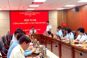 Thanh tra Sơn La công bố kết luận thanh tra chuyên đề hoạt động khai thác khoáng sản than