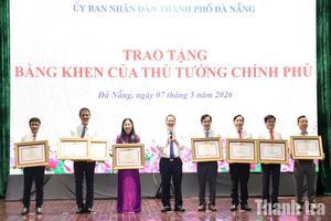 Thanh tra thành phố Đà Nẵng nhận Bằng khen của Thủ tướng Chính phủ