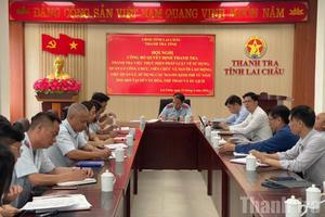 Thanh tra Lai Châu gắn đánh giá công chức với hiệu quả công việc