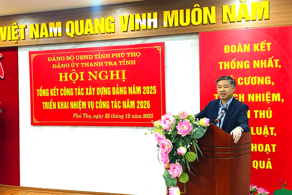 Tăng giám sát để phòng ngừa vi phạm từ sớm, từ xa ở Đảng bộ Thanh tra tỉnh Phú Thọ