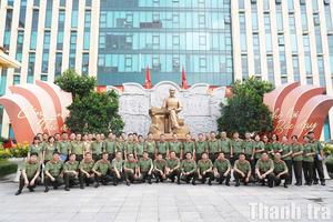Thanh tra Công an tỉnh Đắk Lắk trao đổi kinh nghiệm công tác với Thanh tra Công an TP. Hà Nội
