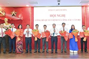Khánh Hòa điều động, bổ nhiệm cán bộ phục vụ vận hành mô hình chính quyền hai cấp
