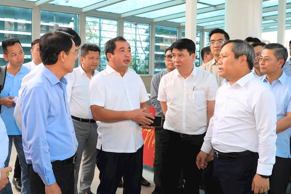 Bí thư Thành ủy Hà Nội: Kiểm tra Dự án đường sắt đô thị Nhổn - Ga Hà Nội