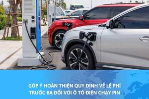 TTCP góp ý hoàn thiện quy định về lệ phí trước bạ đối với ô tô điện chạy pin