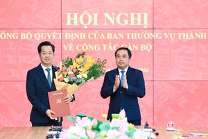Thành ủy Hà Nội công bố quyết định về công tác cán bộ