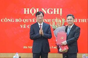 Ban Bí thư bổ nhiệm ông Hà Minh Hải giữ chức Phó Trưởng Ban Tổ chức Trung ương