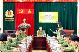 Công an Ninh Bình: Kiểm tra, giám sát là nền tảng xây dựng lực lượng vững mạnh