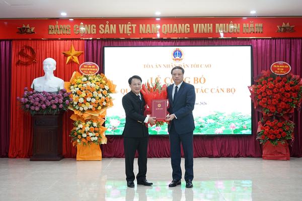 Bổ nhiệm Chánh án Tòa án Nhân dân tỉnh Hưng Yên