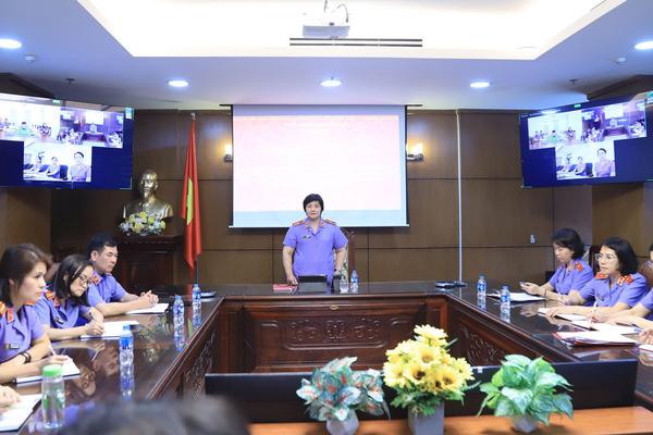 Chi bộ Vụ Kiểm sát giải quyết KN,TC về tư pháp học tập và làm theo tư tưởng, đạo đức, phong cách Hồ Chí Minh