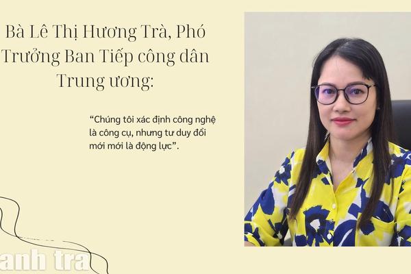 Đổi mới sáng tạo để tạo đột phá trong tiếp công dân, xử lý đơn
