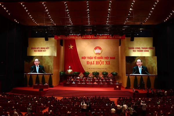 Bế mạc Đại hội đại biểu toàn quốc Mặt trận Tổ quốc Việt Nam lần thứ XI