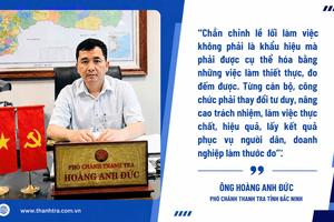Thanh tra tỉnh Bắc Ninh: Chấn chỉnh lề lối làm việc, nâng cao hiệu quả hoạt động từ những việc cụ thể