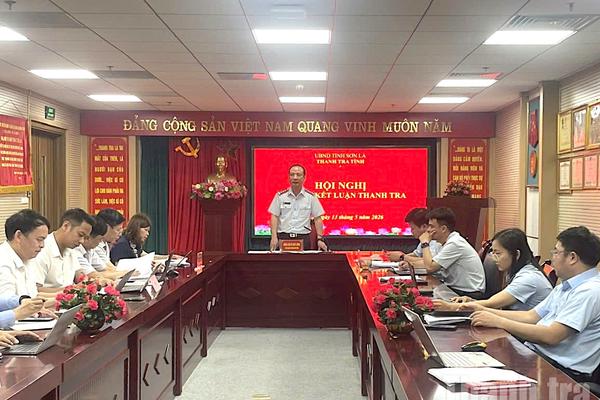 Thanh tra tỉnh Sơn La công bố kết luận thanh tra về quản lý, cấp phép và khai thác khoáng sản