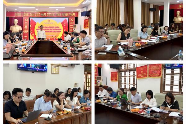 Đảng bộ Báo Thanh tra quán triệt, triển khai thực hiện Nghị quyết Hội nghị Trung ương 2 khóa XIV