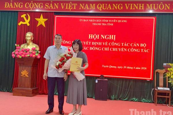 Thanh tra Tuyên Quang rà soát, hoàn thiện hệ thống vị trí việc làm