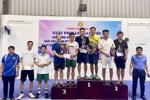 Thanh tra Chính phủ tổ chức Giải Pickleball chào mừng Đại hội Đảng khóa XIV và kỷ niệm 136 năm Ngày sinh Chủ tịch Hồ Chí Minh