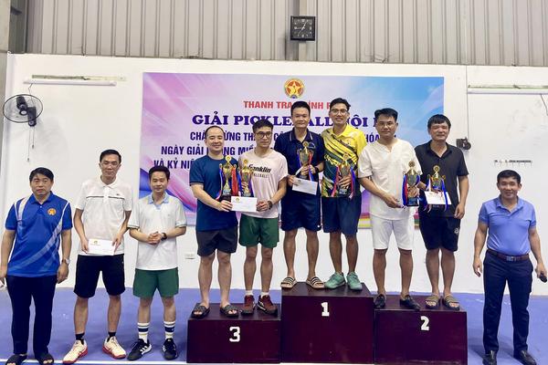Thanh tra Chính phủ tổ chức Giải Pickleball chào mừng Đại hội Đảng khóa XIV và kỷ niệm 136 năm Ngày sinh Chủ tịch Hồ Chí Minh