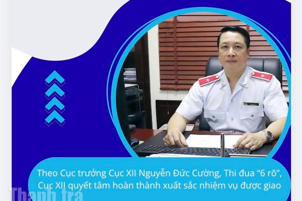 Thi đua “6 rõ”, Cục XII quyết tâm hoàn thành xuất sắc nhiệm vụ được giao