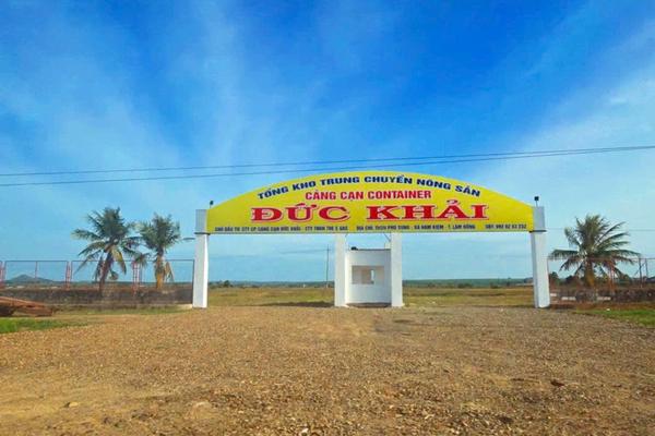 Lâm Đồng: Chậm tiến độ 57 tháng,  Dự án Cảng cạn Đức Khải bị đề xuất chấm dứt hoạt động