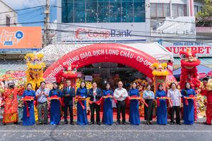 Co-opBank chi nhánh Vĩnh Long khai trương Phòng giao dịch Long Châu