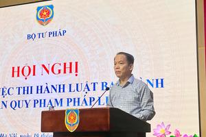Đánh giá toàn diện thực trạng thi hành Luật Ban hành văn bản quy phạm pháp luật
