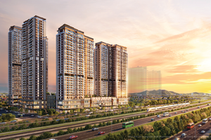 Lợi thế tầm nhìn của tòa S3 tại “mặt tiền vàng” Đại lộ Thăng Long