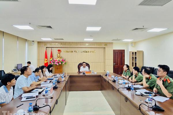 Thanh tra Bộ Công an nghiên cứu mô hình tiếp công dân trực tuyến tại Trụ sở Tiếp công dân Trung ương